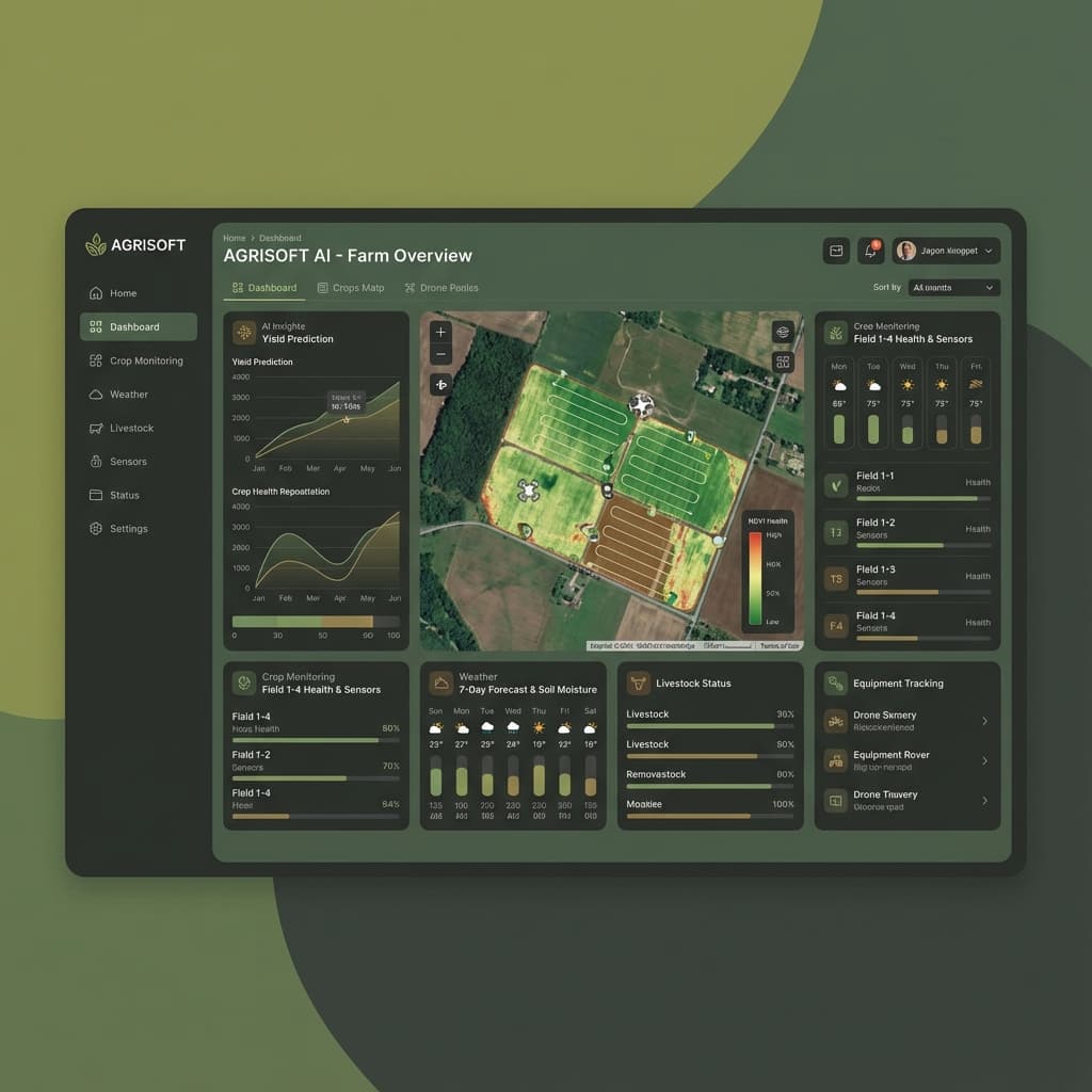 Plataforma de Gestión Agrícola con IA